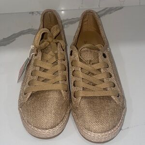 Tommy Bahama‎ Women's Metallic Tan Sneakers